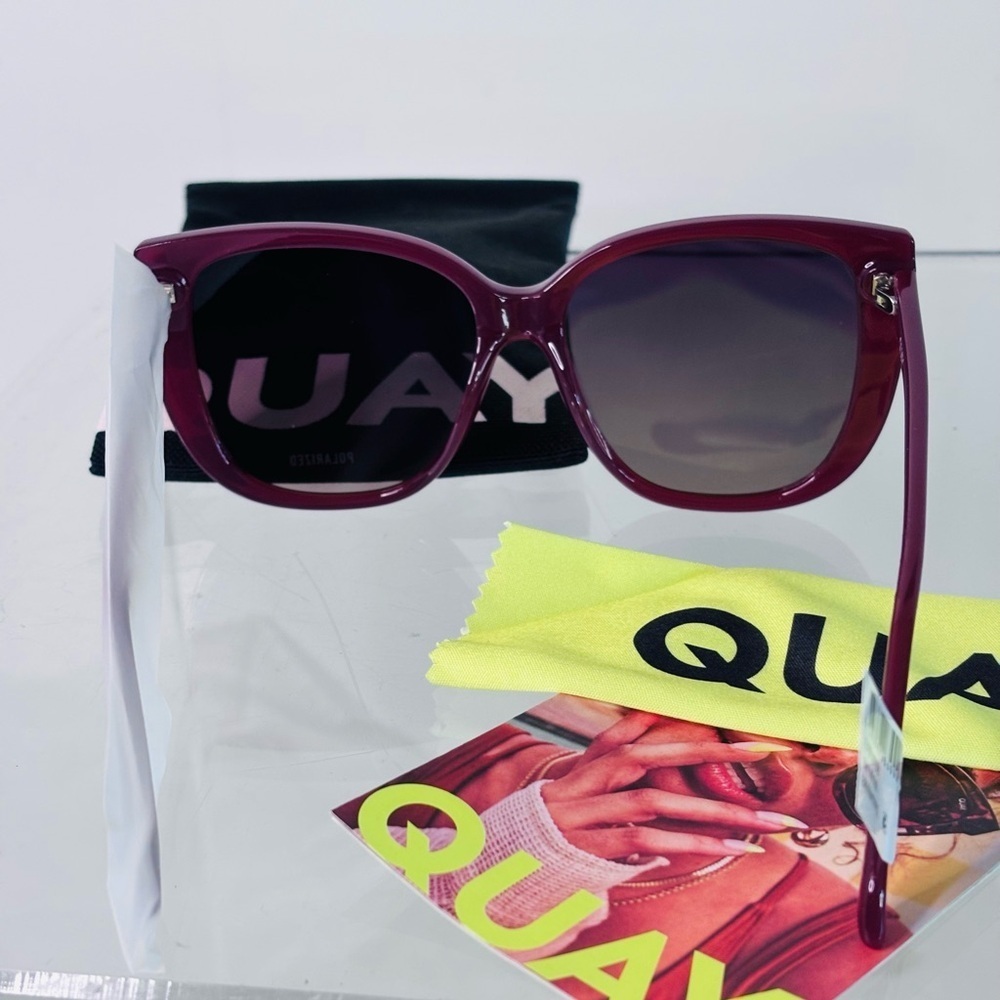 Quay Women's Ever After Sunglasses, brown/smoke taupe polarized - Picture 4 of 9